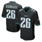 BIPIHUC P.Eagles #26 Saquon Barkley Player Black Home Game Stitched Jerseys