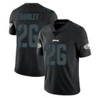 BIPIHUC P.Eagles #26 Saquon Barkley Player Limited Black Impact Home Game Stitched Jerseys