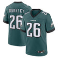 BIPIHUC P.Eagles #26 Saquon Barkley Player Midnight Green Game Stitched Jerseys