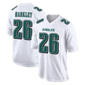 BIPIHUC P.Eagles #26 Saquon Barkley Player White Tundra Fashion Home Game Stitched Jerseys