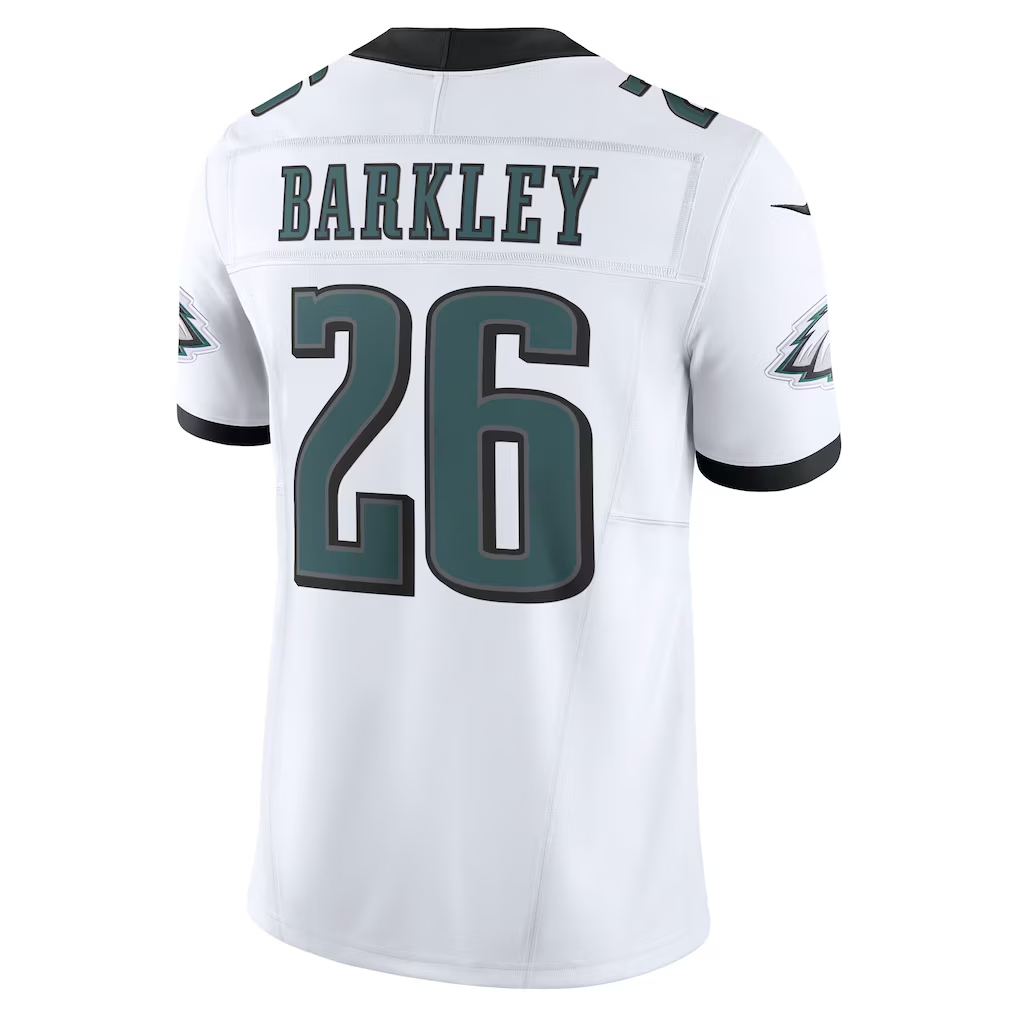BIPIHUC P.Eagles #26 Saquon Barkley White Vapor F.U.S.E. Limited Stitched Jerseys