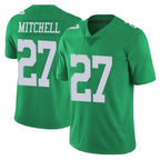 BIPIHUC P.Eagles #27 Quinyon Mitchell Player Green Limited Vapor Untouchable Home Game Stitched Jerseys
