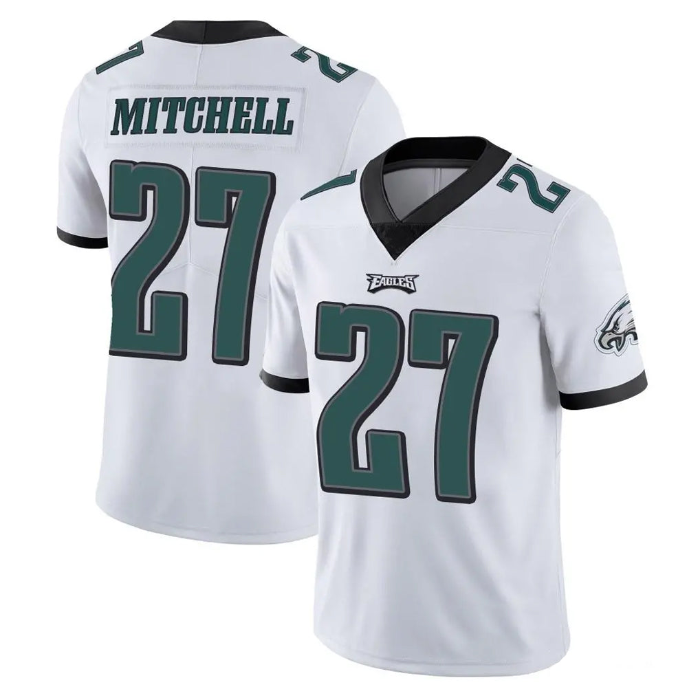 BIPIHUC P.Eagles #27 Quinyon Mitchell Player White Limited Vapor Untouchable Home Game Stitched Jerseys