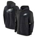 BIPIHUC P.Eagles Black Military Hoodie Game Stitched Jerseys