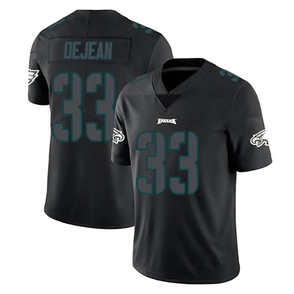 BIPIHUC P.Eagles #33 Cooper DeJean Player Limited Black Impact Home Game Stitched Jerseys