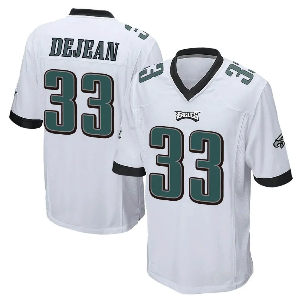 BIPIHUC P.Eagles #33 Cooper DeJean Player White Home Game Stitched Jerseys
