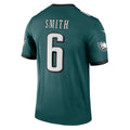 BIPIHUC P.Eagles #6 DeVonta Smith Green Legend Player Performance Top Stitched Jerseys
