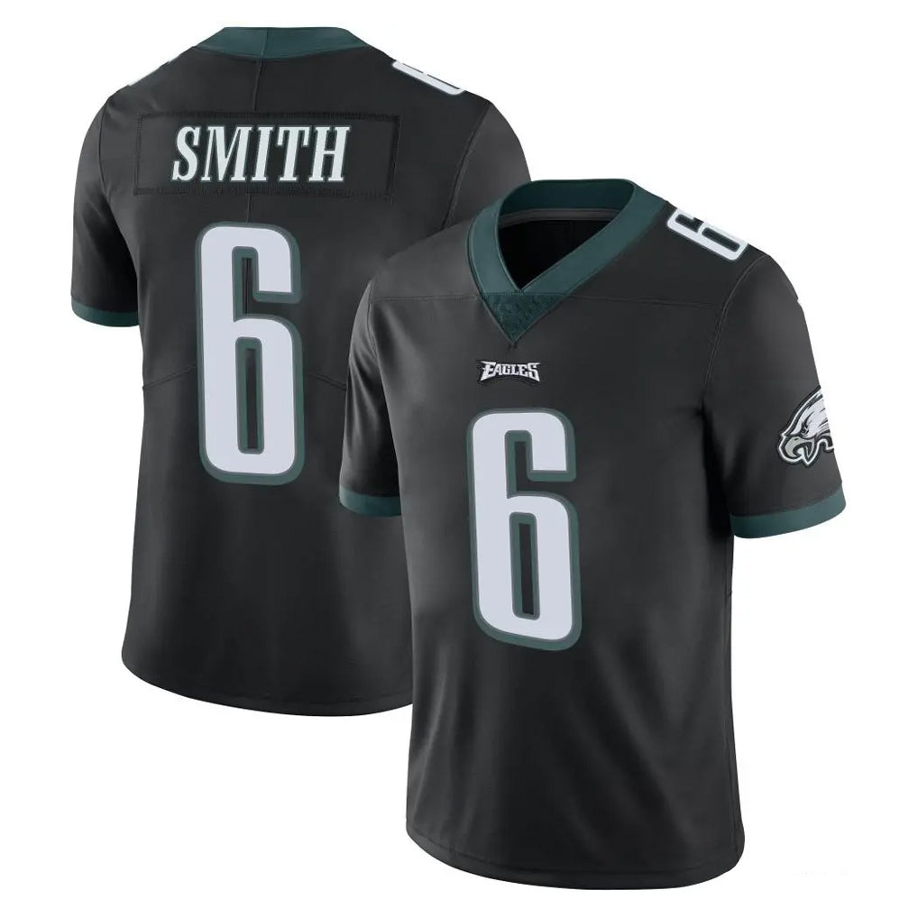 BIPIHUC P.Eagles #6 DeVonta Smith Player Black Limited Vapor Untouchable Home Game Stitched Jerseys