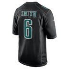 BIPIHUC P.Eagles #6 DeVonta Smith Player Carbon Black Fashion Game Stitched Jerseys