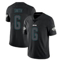 BIPIHUC P.Eagles #6 DeVonta Smith Player Limited Black Impact Home Game Stitched Jerseys