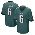 BIPIHUC P.Eagles #6 DeVonta Smith Player Team Color Green Home Game Stitched Jerseys