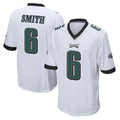 BIPIHUC P.Eagles #6 DeVonta Smith Player White Home Game Stitched Jerseys