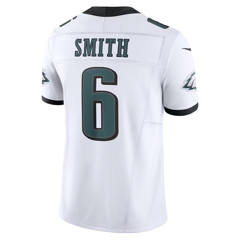 BIPIHUC P.Eagles #6 DeVonta Smith White Vapor F.U.S.E. Limited Stitched Jerseys