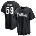 BIPIHUC P.Phillies #59 Jhoan Duran Player Black Alt Fashion Home Game Stitched Jerseys