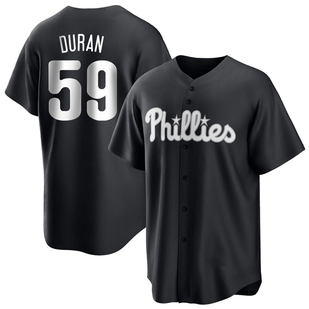 BIPIHUC P.Phillies #59 Jhoan Duran Player Black Alt Fashion Home Game Stitched Jerseys