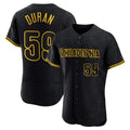 BIPIHUC P.Phillies #59 Jhoan Duran Player Black Snake Skin City Home Limited Elite Stitched Jerseys