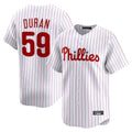 BIPIHUC P.Phillies #59 Jhoan Duran Player White Home Limited Stitched Jerseys