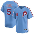 BIPIHUC P.Phillies #5 Bryson Stott Player Light Blue Home Limited Stitched Jerseys
