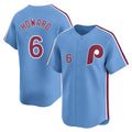BIPIHUC P.Phillies #6 Ryan Howard Player Light Blue Home Limited Stitched Jerseys