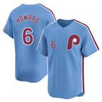 BIPIHUC P.Phillies #6 Ryan Howard Player Light Blue Home Limited Stitched Jerseys