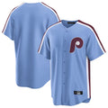BIPIHUC P.Phillies Blank Player Light Blue Home Limited Stitched Jerseys