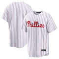 BIPIHUC P.Phillies Blank Player White Home Limited Stitched Jerseys
