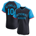 BIPIHUC P.Pirates #10 Bryan Reynolds Player Navy National League All-Star Home Limited Elite Stitched Jerseys