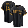 BIPIHUC P.Pirates #14 Joey Bart Player Black 2026 City Connect Home Game Stitched Jerseys