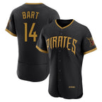 BIPIHUC P.Pirates #14 Joey Bart Player Black 2026 City Connect Home Limited Elite Stitched Jerseys