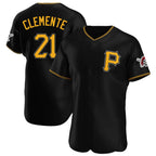 BIPIHUC P.Pirates #21 Roberto Clemente Player Black Alternate 2025 Home Limited Elite Stitched Jerseys