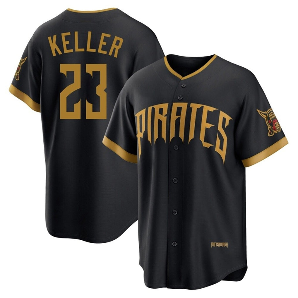 BIPIHUC P.Pirates #23 Mitch Keller Player Black 2026 City Connect Home Game Stitched Jerseys