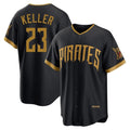 BIPIHUC P.Pirates #23 Mitch Keller Player Black 2026 City Connect Home Game Stitched Jerseys