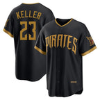 BIPIHUC P.Pirates #23 Mitch Keller Player Black 2026 City Connect Home Game Stitched Jerseys