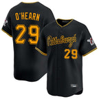 BIPIHUC P.Pirates #29 Ryan O'Hearn Player Black Alt Home Limited Stitched Jerseys