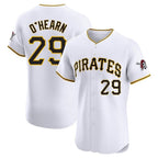 BIPIHUC P.Pirates #29 Ryan O'Hearn Player White Home Limited Elite Stitched Jerseys