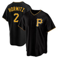 BIPIHUC P.Pirates #2 Spencer Horwitz Player Black Alternate 2025 Home Game Stitched Jerseys