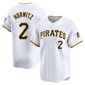 BIPIHUC P.Pirates #2 Spencer Horwitz Player White Home Limited Stitched Jerseys
