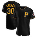 BIPIHUC P.Pirates #30 Paul Skenes Player Black Alternate 2025 Home Limited Elite Stitched Jerseys