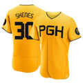 BIPIHUC P.Pirates #30 Paul Skenes Player Gold City Connect Home Limited Elite Stitched Jerseys
