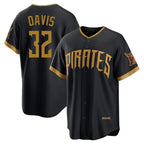BIPIHUC P.Pirates #32 Henry Davis Player Black 2026 City Connect Home Game Stitched Jerseys