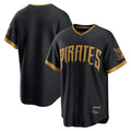 BIPIHUC P.Pirates Blank Player Black 2026 City Connect Home Limited Stitched Jerseys