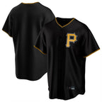 BIPIHUC P.Pirates Blank Player Black Alternate 2025 Home Game Stitched Jerseys