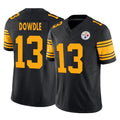 BIPIHUC P.Steelers #13 Rico Dowdle Player Black Limited 2nd Alternate Vapor F.U.S.E. Home Game Stitched Jerseys