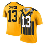 BIPIHUC P.Steelers #13 Rico Dowdle Player Gold Legend Limited 1933 Throwback Performance Home Game Stitched Jerseys