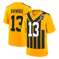 BIPIHUC P.Steelers #13 Rico Dowdle Player Gold Limited 1933 Throwback Home Game Stitched Jerseys