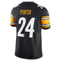 BIPIHUC P.Steelers #24 Joey Porter Jr. Black Vapor F.U.S.E. Limited Stitched Jerseys