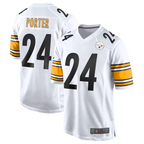 BIPIHUC P.Steelers #24 Joey Porter Jr. Player White Game Stitched Jerseys