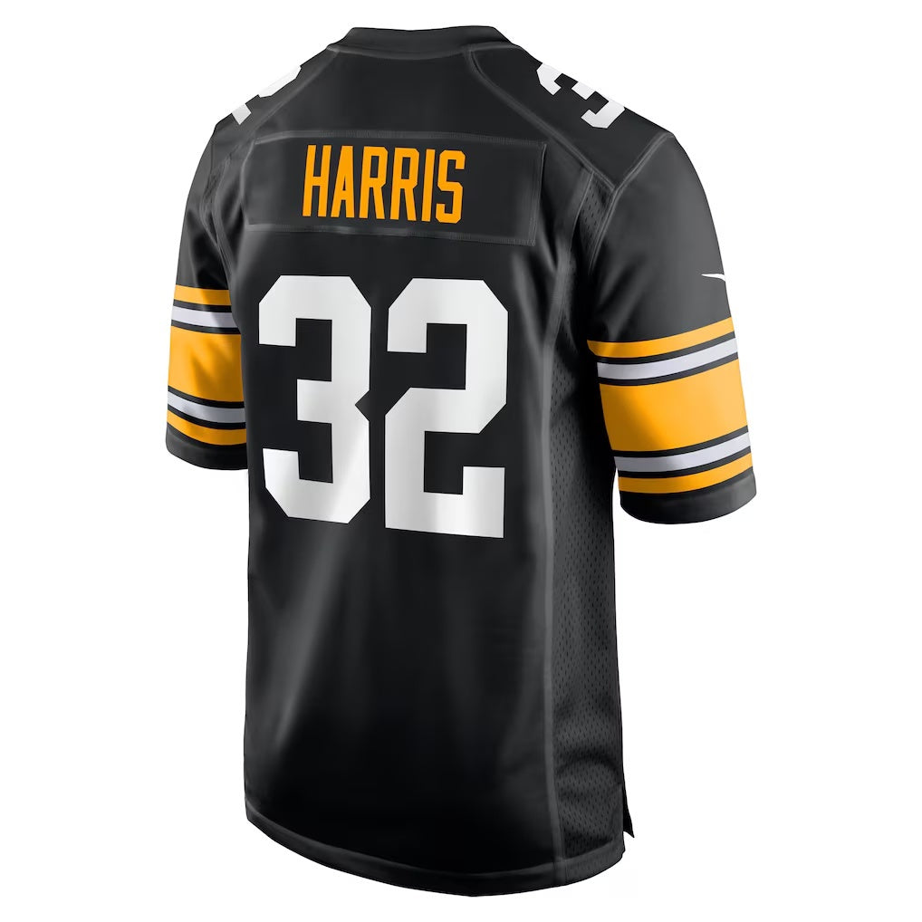 BIPIHUC P.Steelers #32 Franco Harris Player Black Home Game Stitched Jerseys
