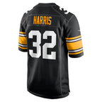 BIPIHUC P.Steelers #32 Franco Harris Player Black Home Game Stitched Jerseys