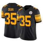 BIPIHUC P.Steelers #35 Jamel Dean Player Black Limited 2nd Alternate Vapor F.U.S.E. Home Game Stitched Jerseys